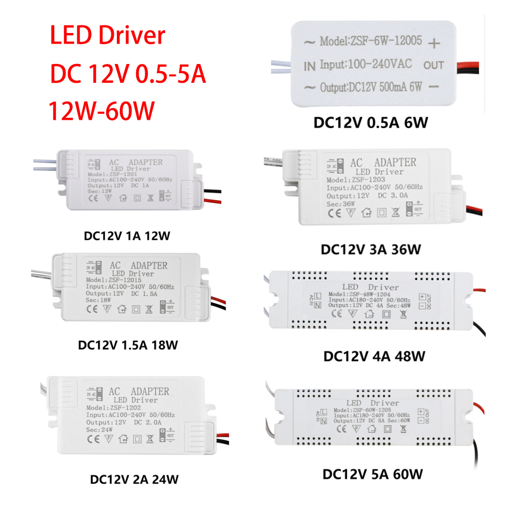 Home Improvement Loan - AC 100-240V DC 12V LED 드라이버