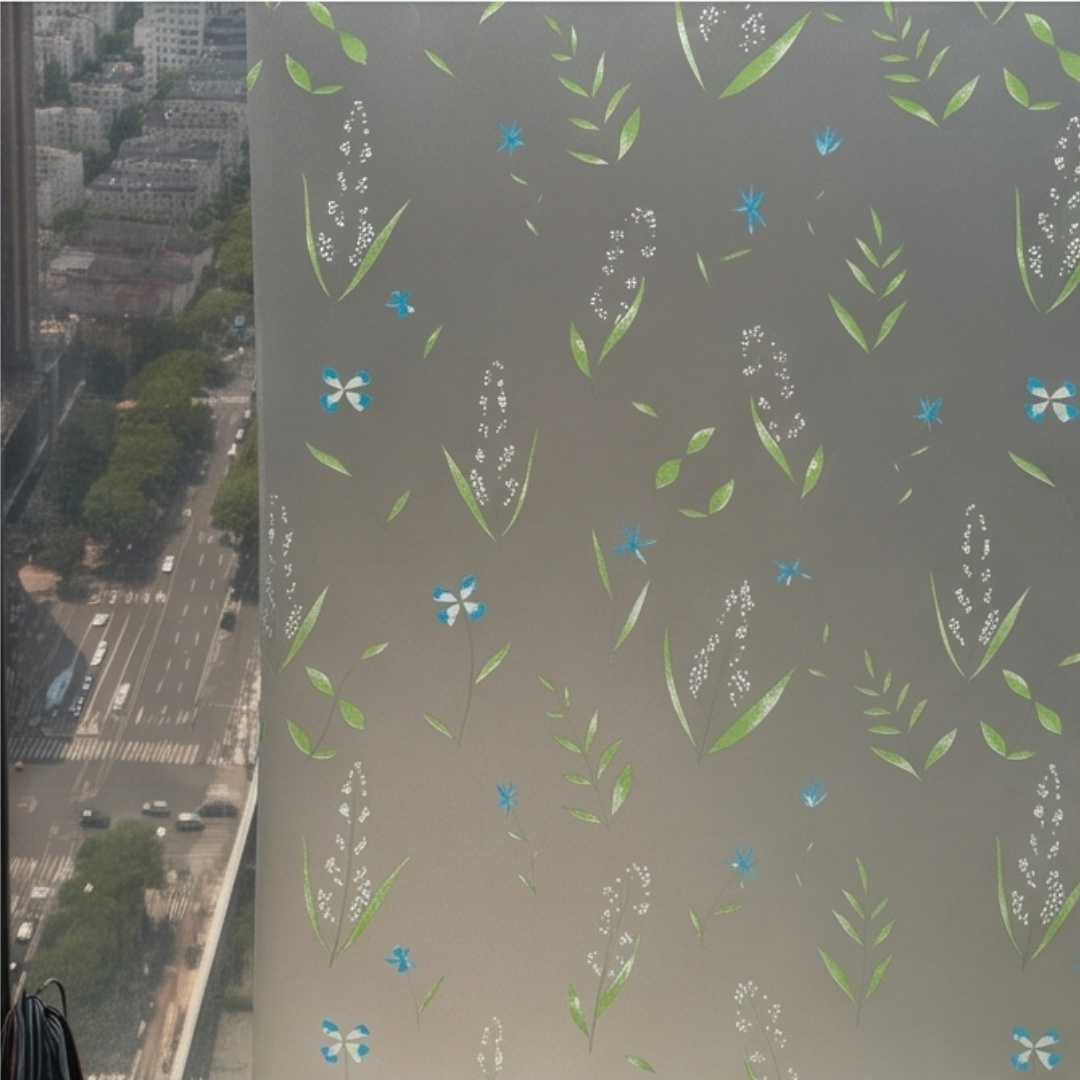 자체 접착식 신선한 꽃잎 창문 필름 반투명 프라이버시  - Window Insulation Film 리뷰 및 가격