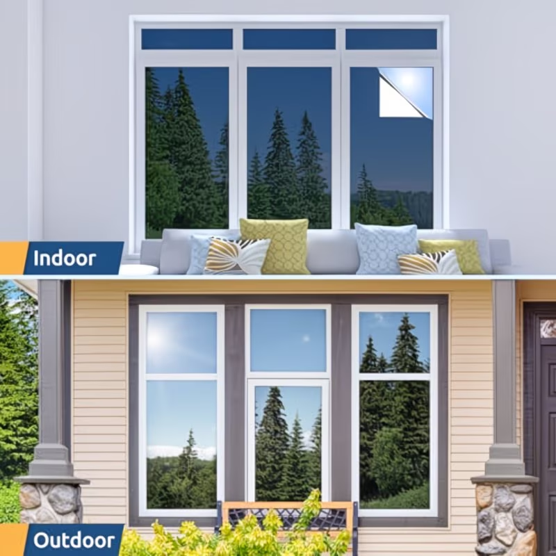 반사 거울 필름 차양막 단열 및 자외선 차단 필름 단방 - Window Insulation Film 리뷰 및 가격