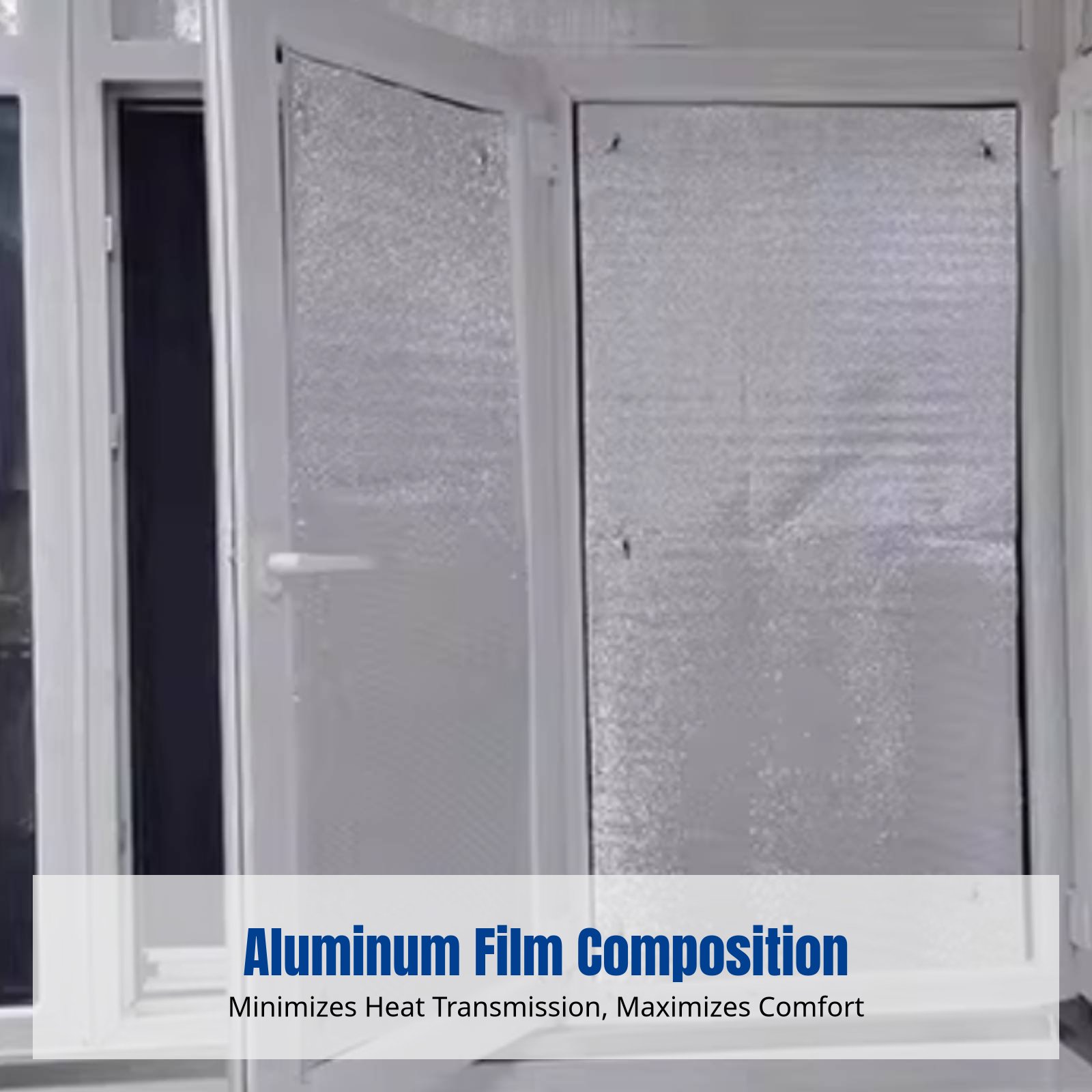 창문 단열 필름, 열 반사 알루미늄, 양면 햇빛 차단, - Window Insulation Film 리뷰 및 가격