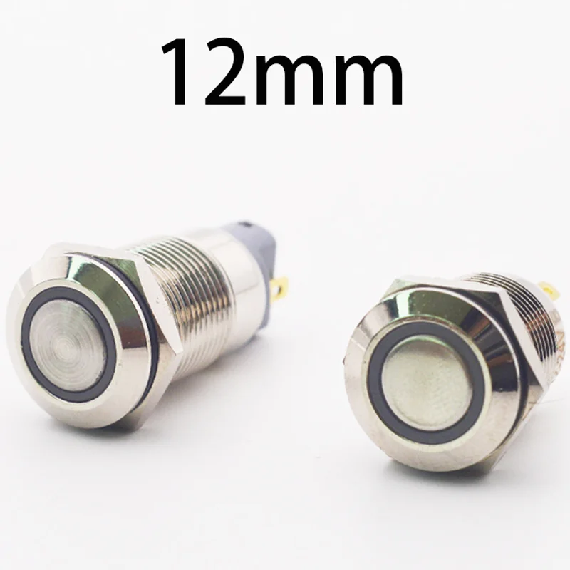전자 버튼 스위치, 12mm LED 조명, 금속 방수  - Home Improvement Loan 리뷰 및 가격
