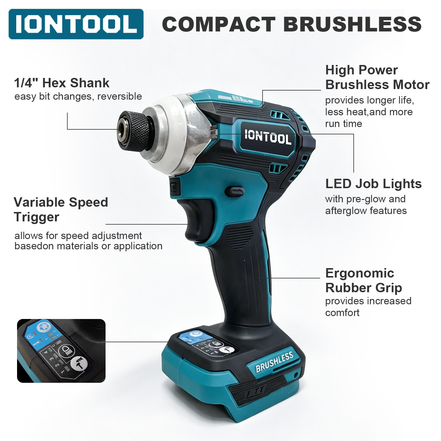 IONTOOL 3600RPM 브러시리스 무선 임팩트 드 - Home Improvement Services 리뷰 및 가격