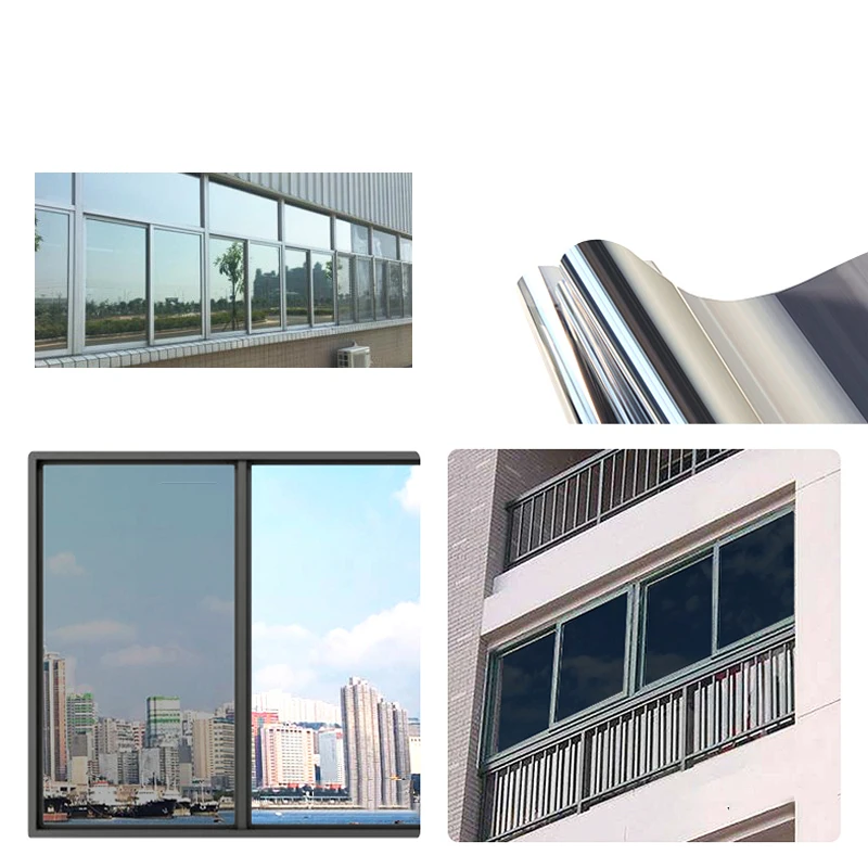 집 창문 프라이버시 필름 접착식 비닐 미러 포일 단방향 - Window Insulation Film 리뷰 및 가격