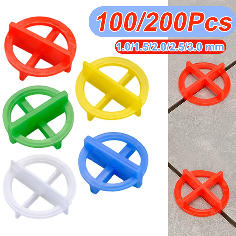 100/200Pcs 도자기 타일 스페이서 클립 웨지 세 - Tile Leveling Clip 리뷰 및 가격