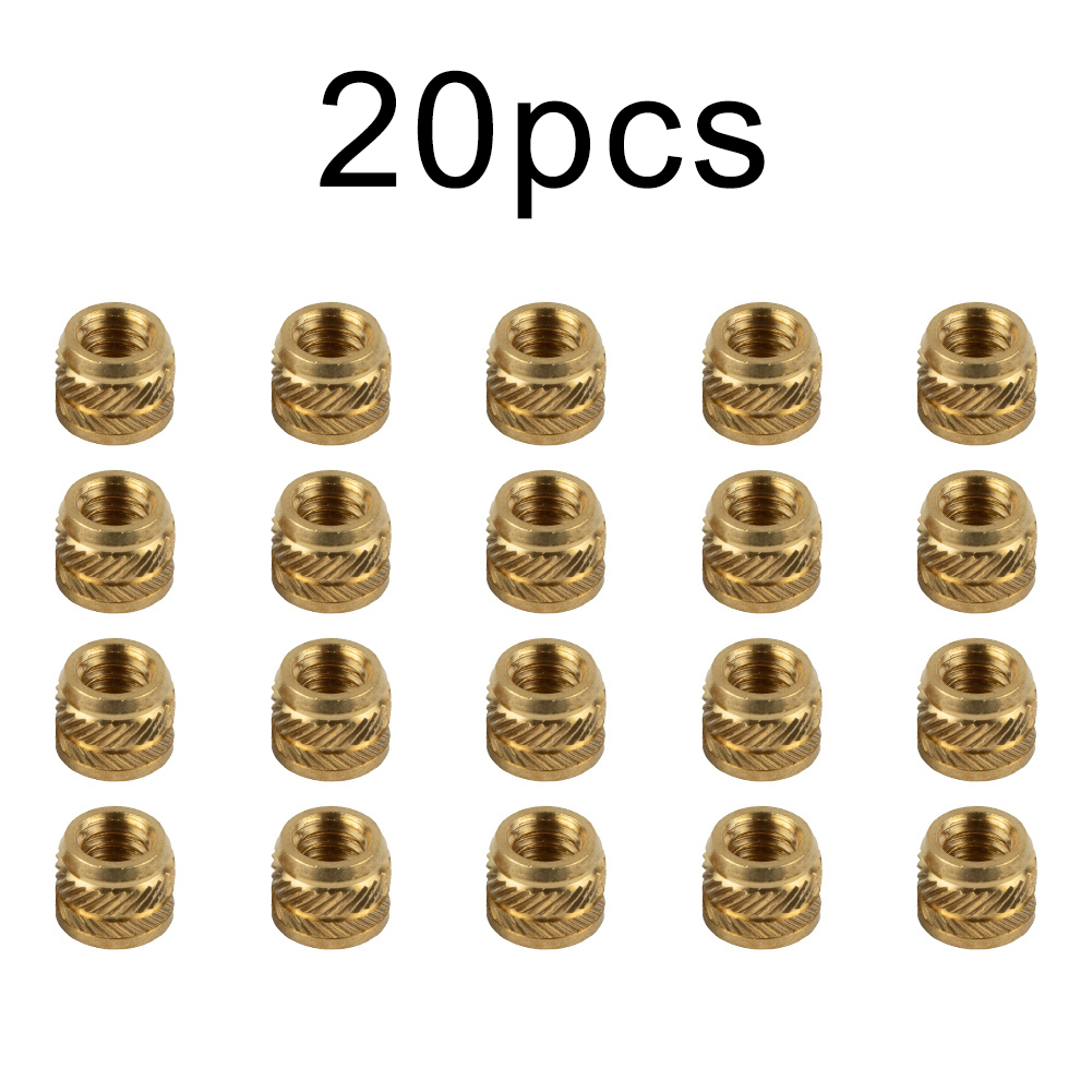 20pcs 황동 너트 1/4-20 플라스틱 3D 인쇄  - Home Improvement Services 리뷰 및 가격